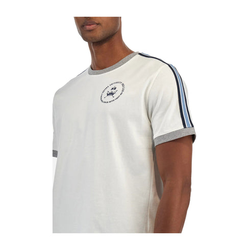 LA MARTINA T-shirt T-shirt Uomo Zaim in cotone Blu A24 - LA MARTINAZMR600JS206 - 00002 - M - Francavilla Moda